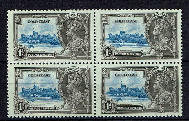 Image of Gold Coast/Ghana SG 113/113a UMM British Commonwealth Stamp